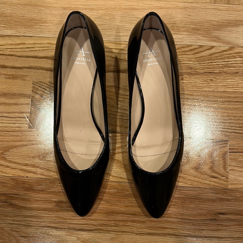 AQUATALIA NWOT patent 
1.8" heel, Made in Italy